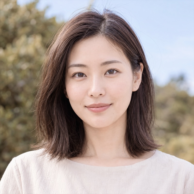 暖颜胶片滤镜处理的人像示例